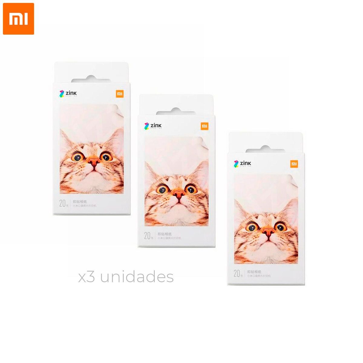 XIAOMI - Papel Para Mi Portable Photo Printer Paper 2x3-Inch 20-Sheets X3
