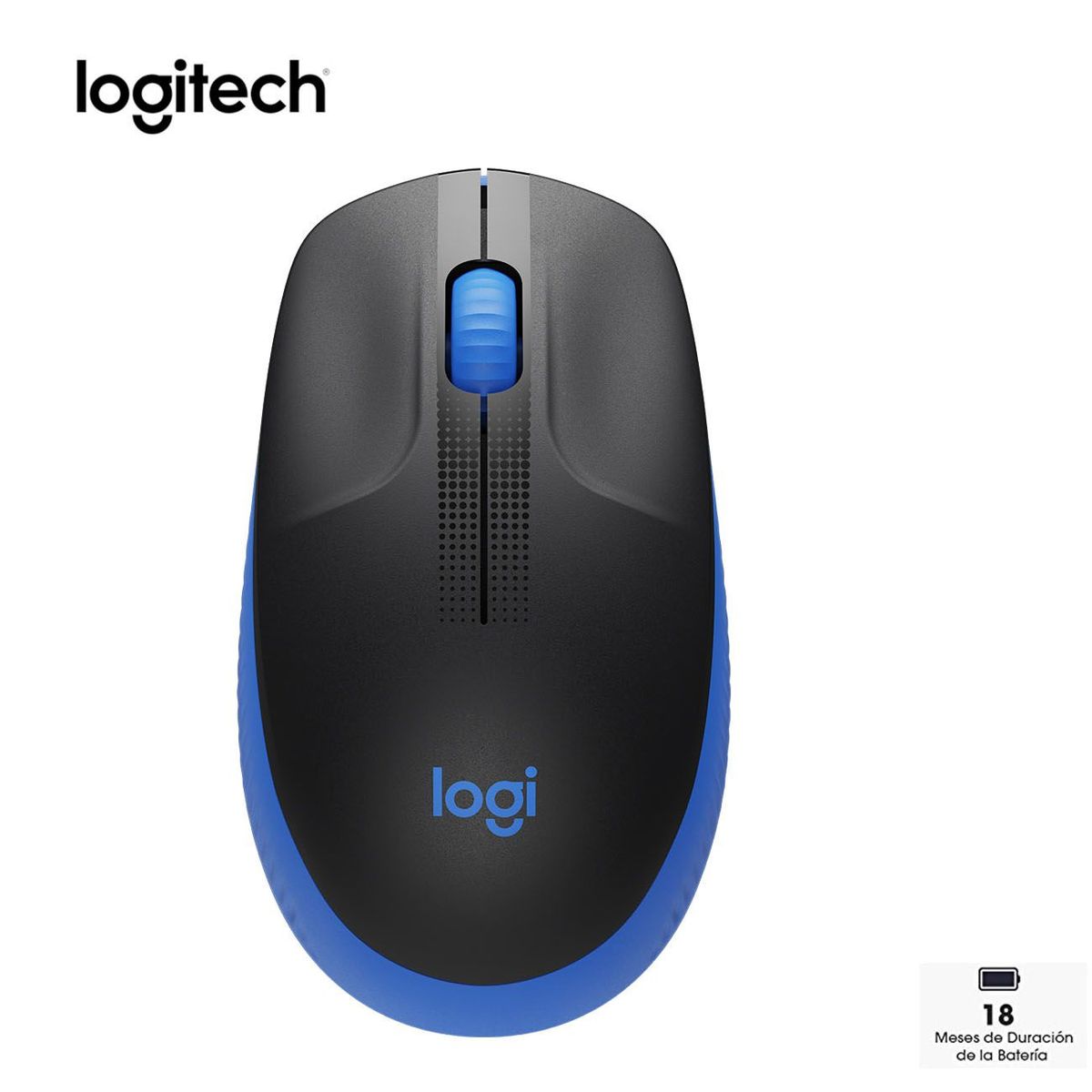 LOGITECH - Mouse Logitech M190  Azul
