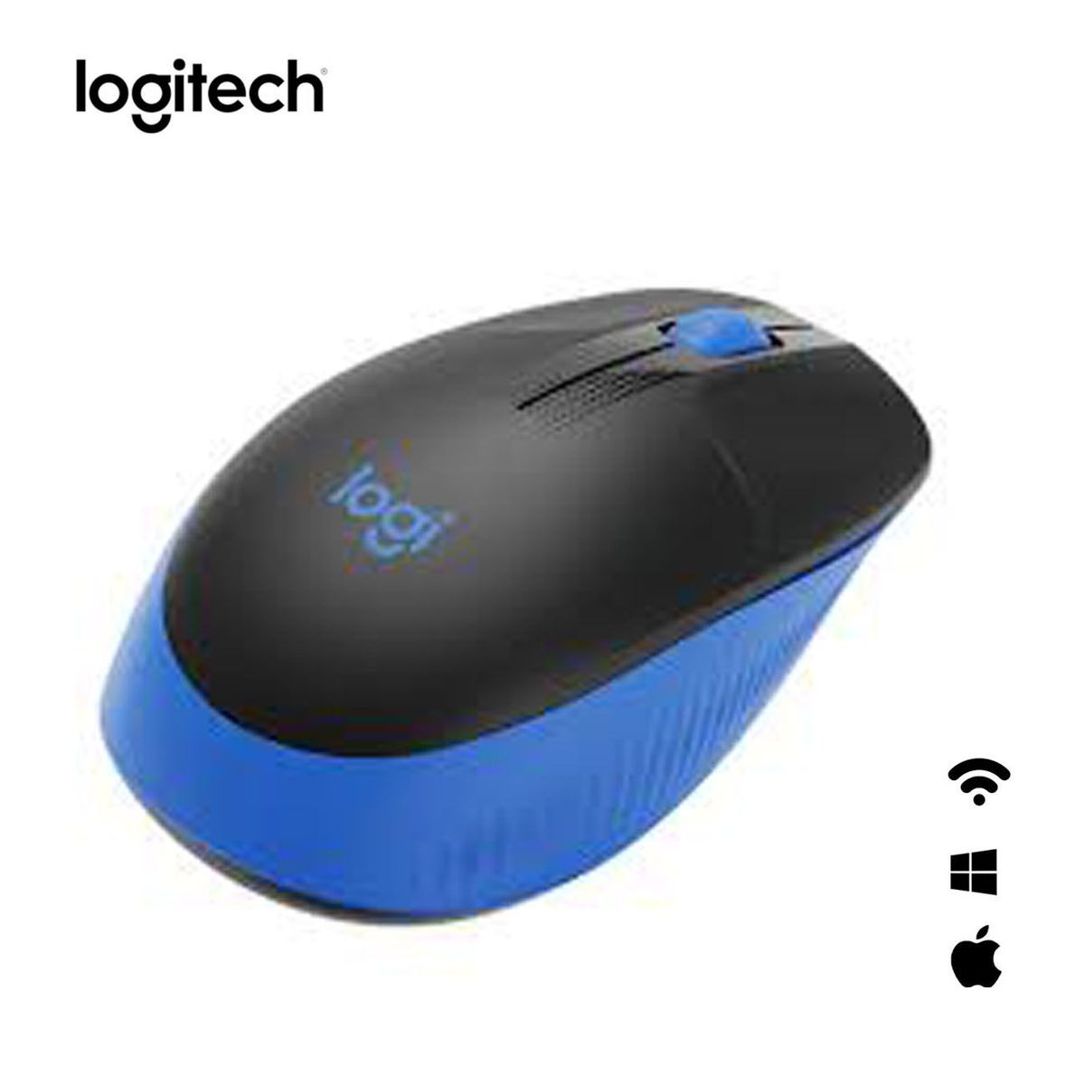 LOGITECH - Mouse Logitech M190  Azul