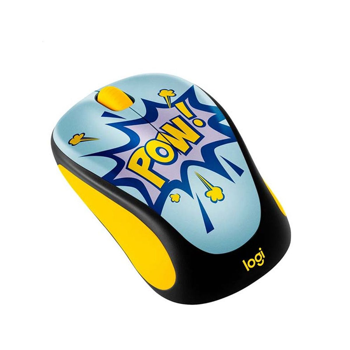 LOGITECH - Mouse Logitech M317C Wireless Pow Yellow Black