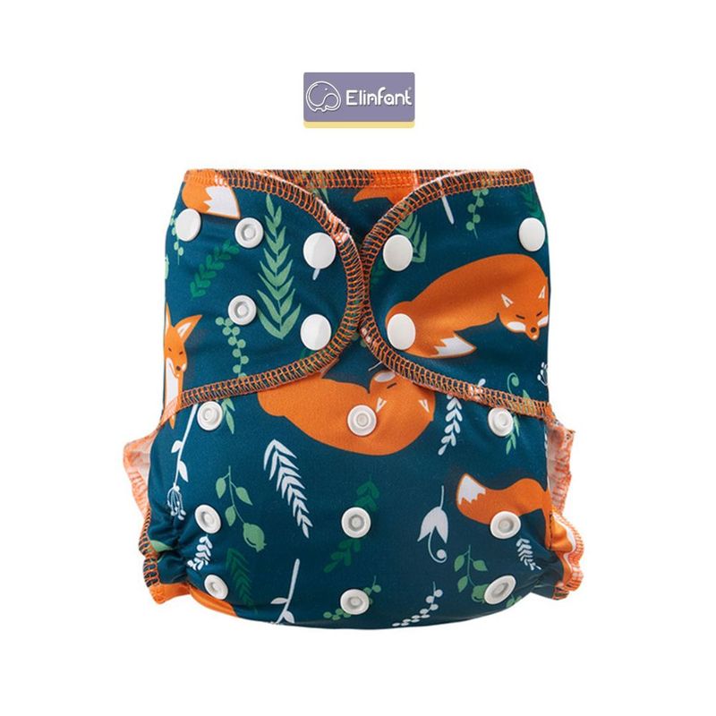 GENERICO - Pañal Ecológico de Tela Algodón de Bambú Elinfant AI2