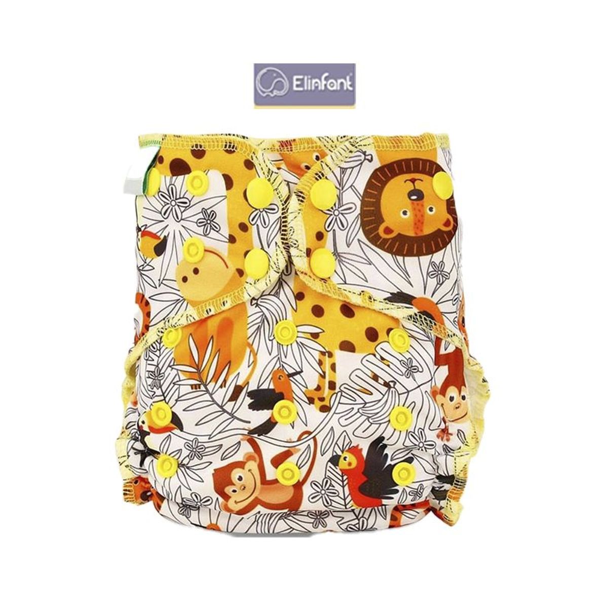 GENERICO - Pañal Ecológico de Tela Algodón de Bambú Elinfant AI2