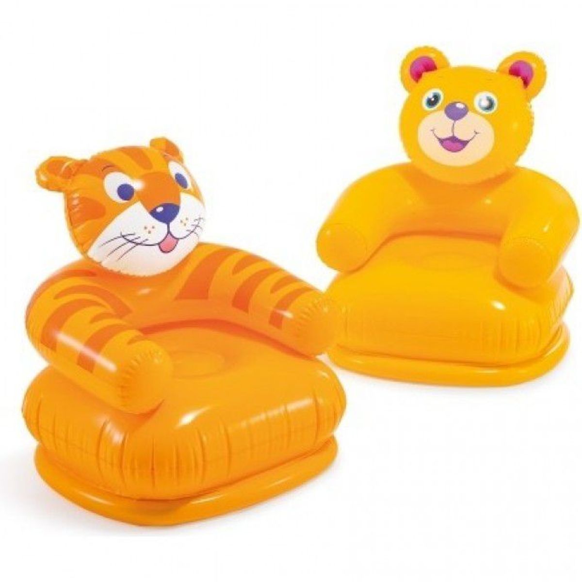 SM - Sofá Inflable Modelo Tigre para niños 68x64x74