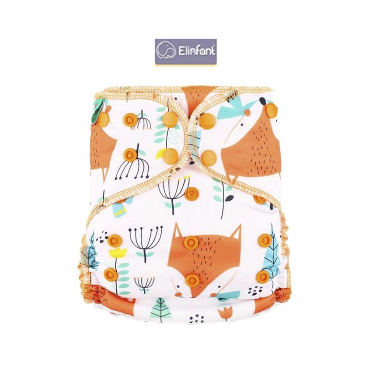 GENERICO - Pañal Ecológico de Tela Algodón de Bambú Elinfant AI2