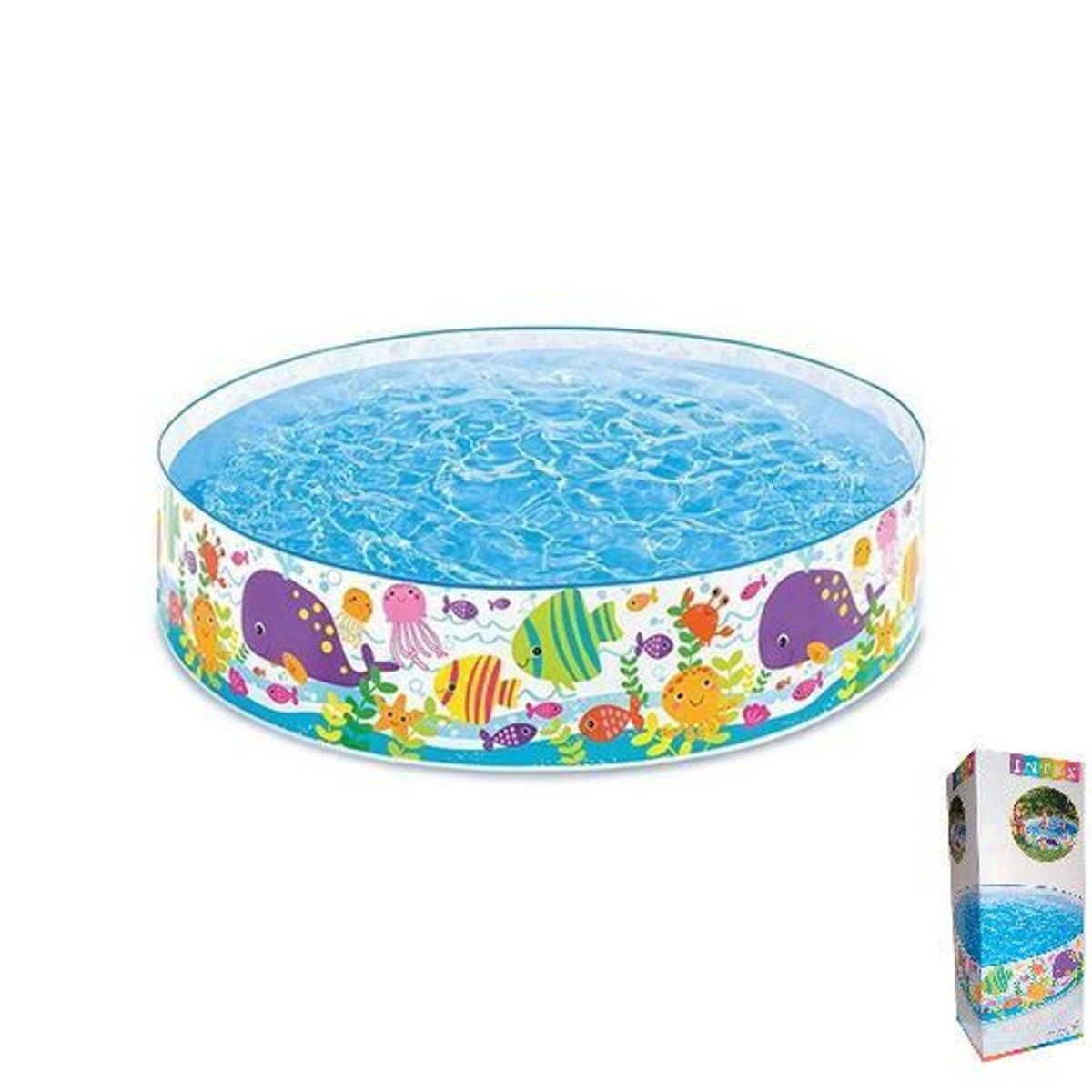 Intex - INTEX - Piscina rigida modelo océano 183x38 cm