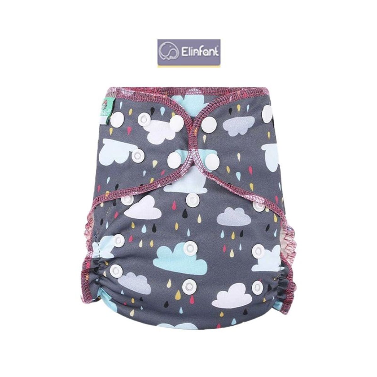 GENERICO - Pañal Ecológico de Tela Algodón de Bambú Elinfant AI2