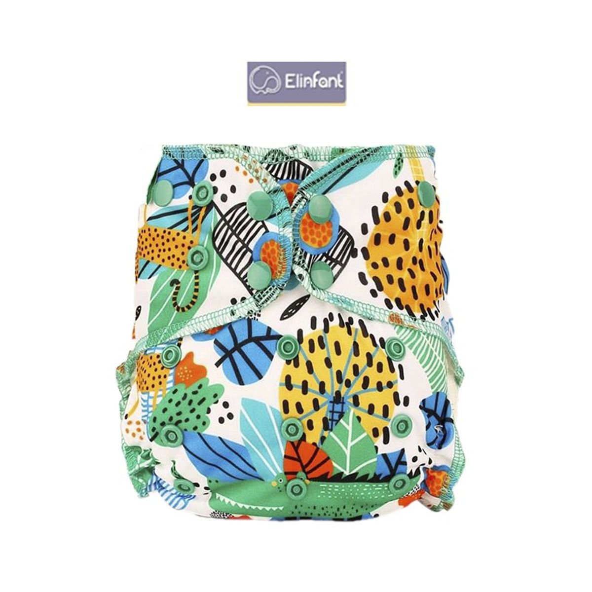 GENERICO - Pañal Ecológico de Tela Algodón de Bambú Elinfant AI2