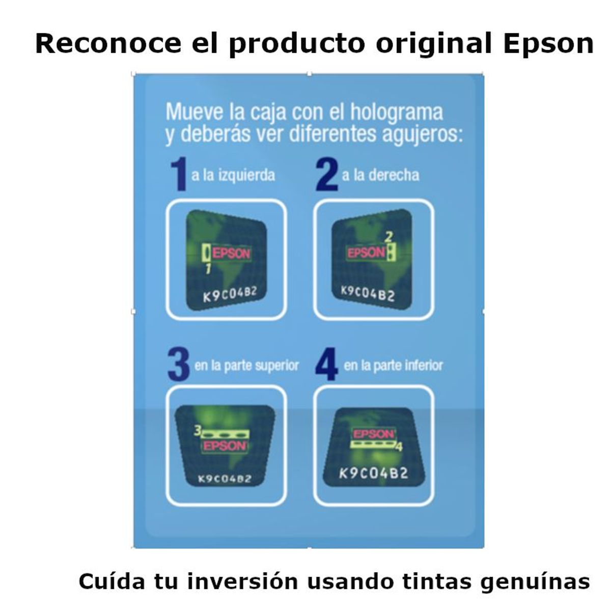 EPSON - Tinta Epson T544 kit 4 Botellas 544