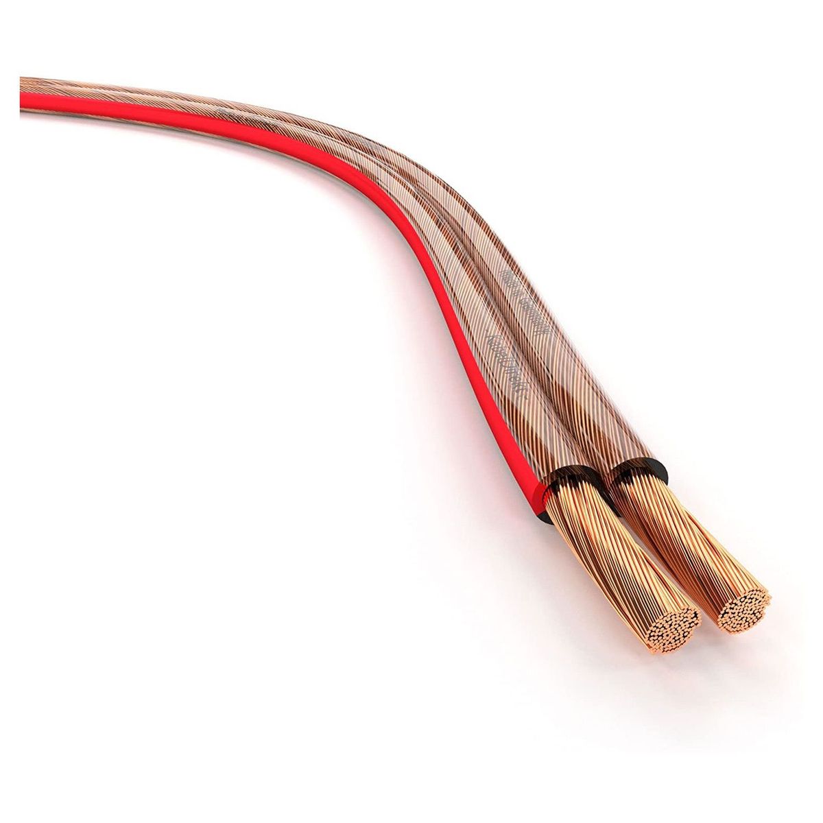 GENERICO - KabelDirekt Cable para Altavoz Cobre Cero Oxigeno Aleman 14AWG 15mts