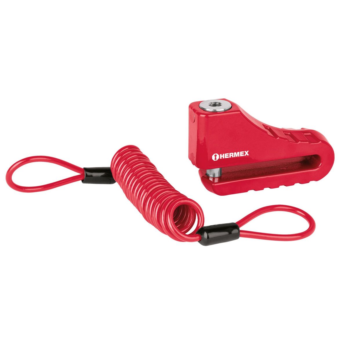 TRUPER - Candado para disco de motocicleta 10 mm Hermex