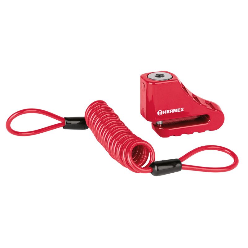 TRUPER - Candado para disco de motocicleta 5.5 mm Hermex