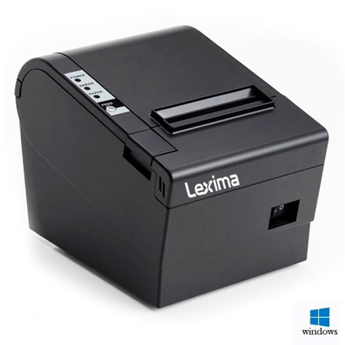 LEXIMA - Impresora ticketera térmica de 80mm conexión USB - LAN Ethernet.