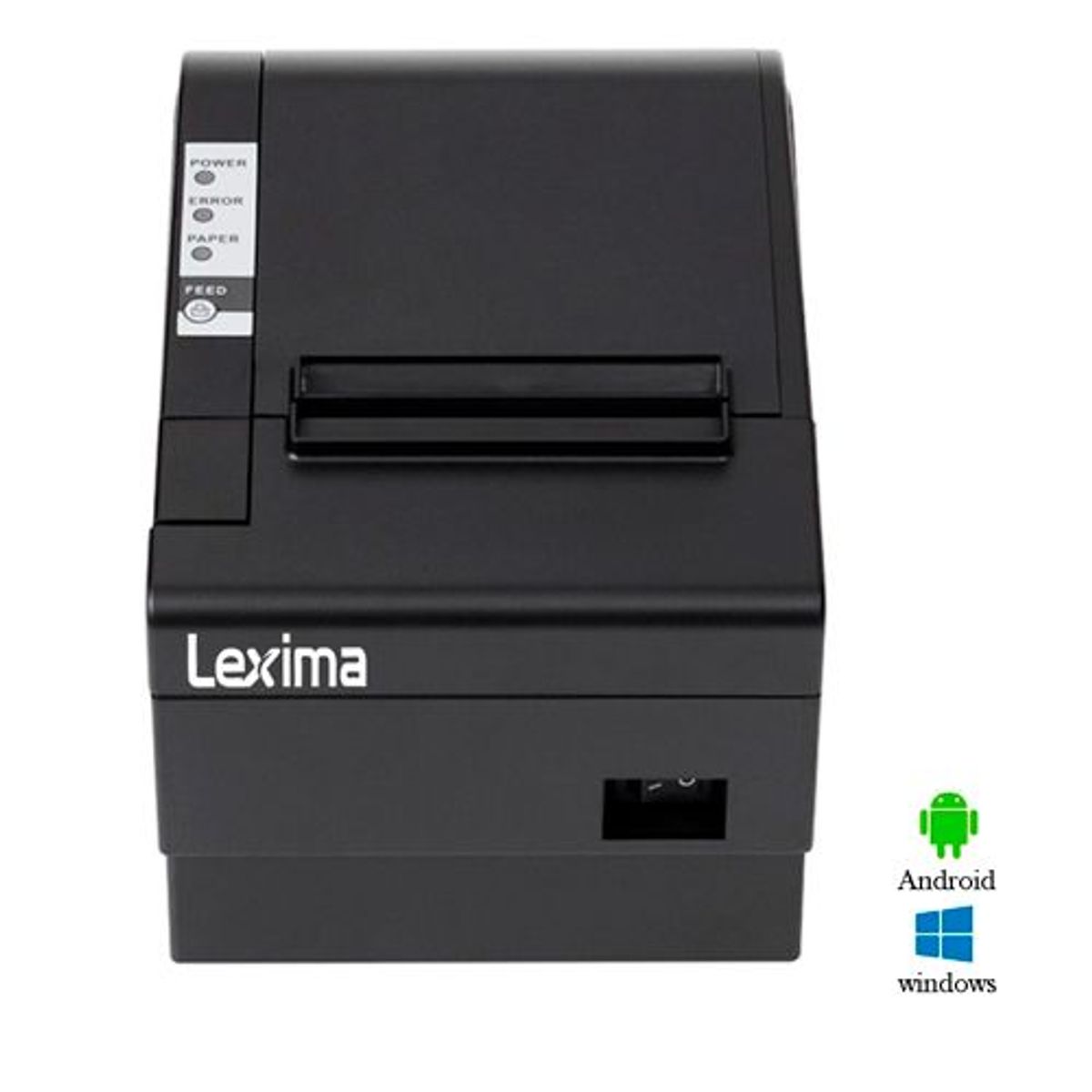 LEXIMA - Impresora ticketera térmica de 80mm con interfaz USB - Bluetooth