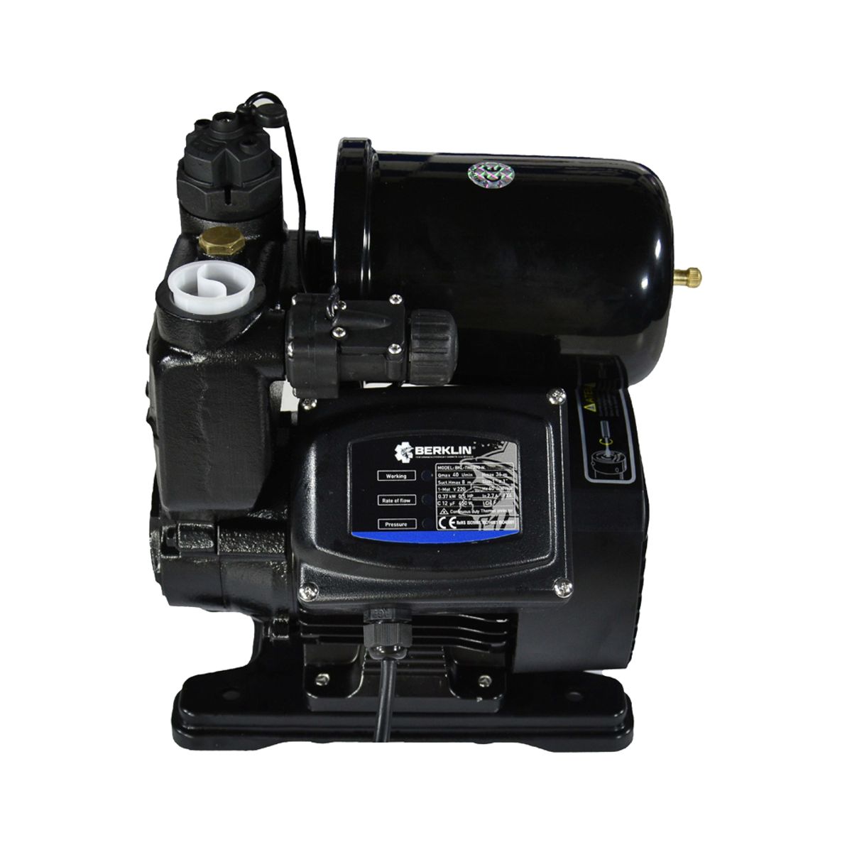 BERKLIN - Bomba de Agua Presurizadora Inteligente Automatica con pulmon para 8 puntos