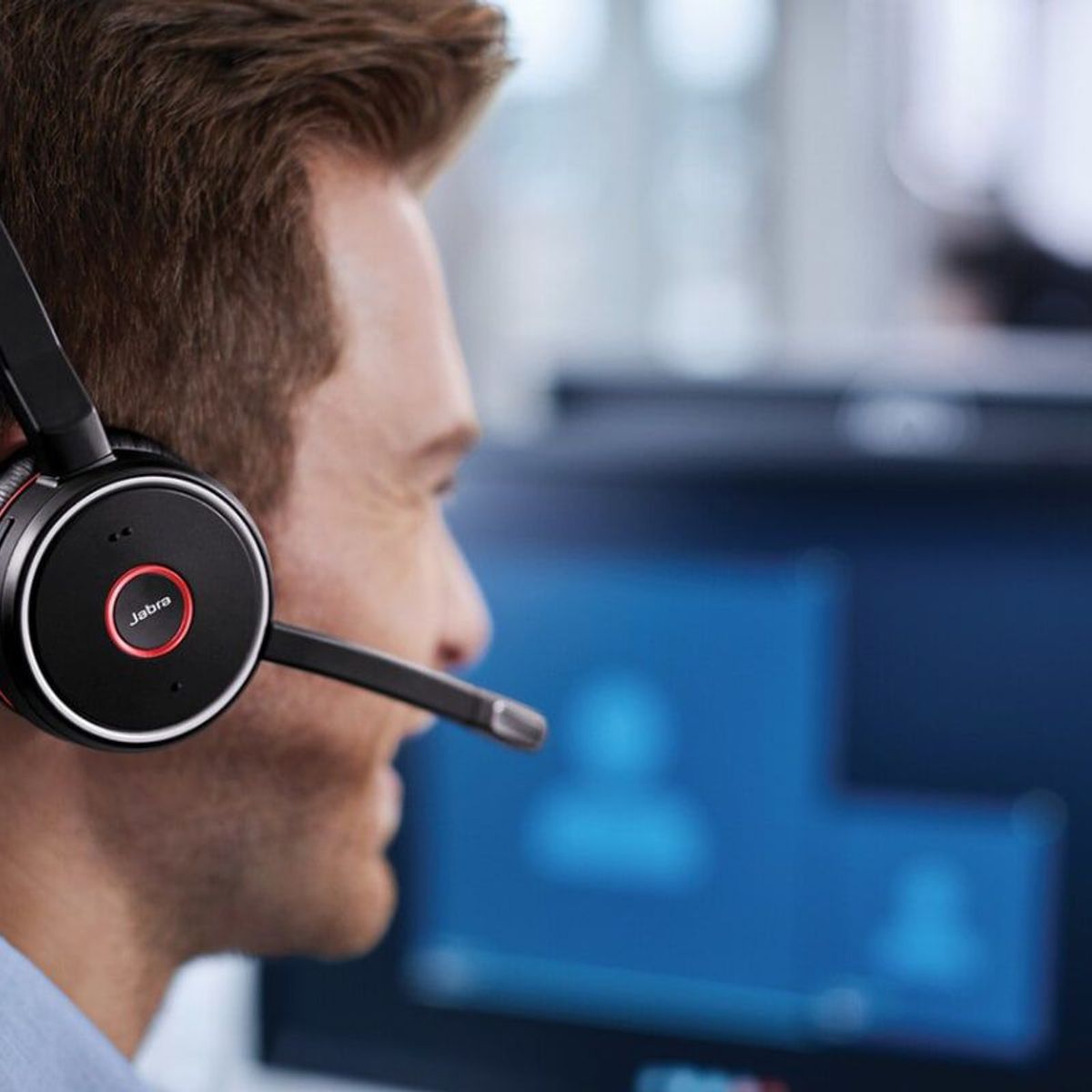 JABRA - AURICULAR JABRA EVOLVE 75 MS STEREO C/ ESTACION DE CARGA