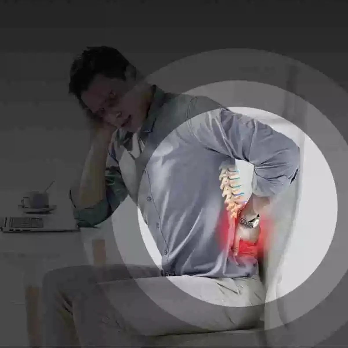 DAUER - Cojín Lumbar con GEL Viscoelástico + Bambu y Bolsillo TALLA COMPLETA