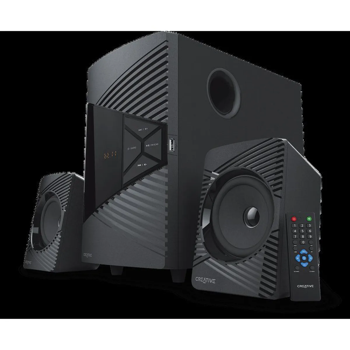 CREATIVE - Parlante creative 2.1 para pc e2500 bluetooth con woofer