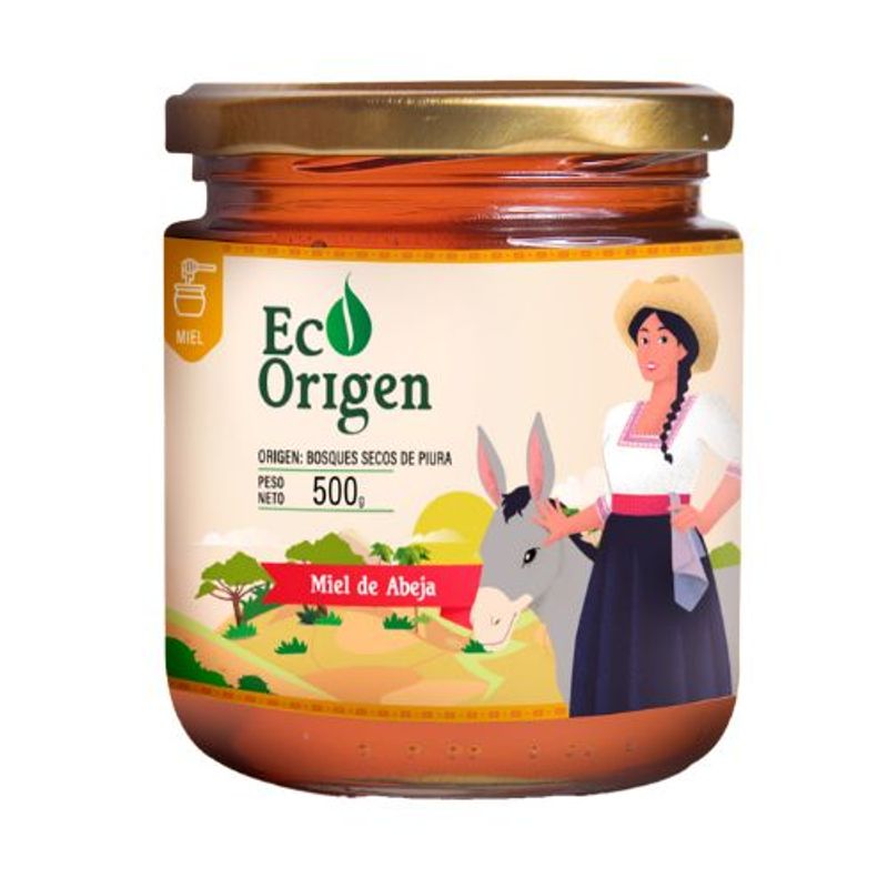 ECO ORIGEN - Miel de Abeja Pura Eco Origen 500gr