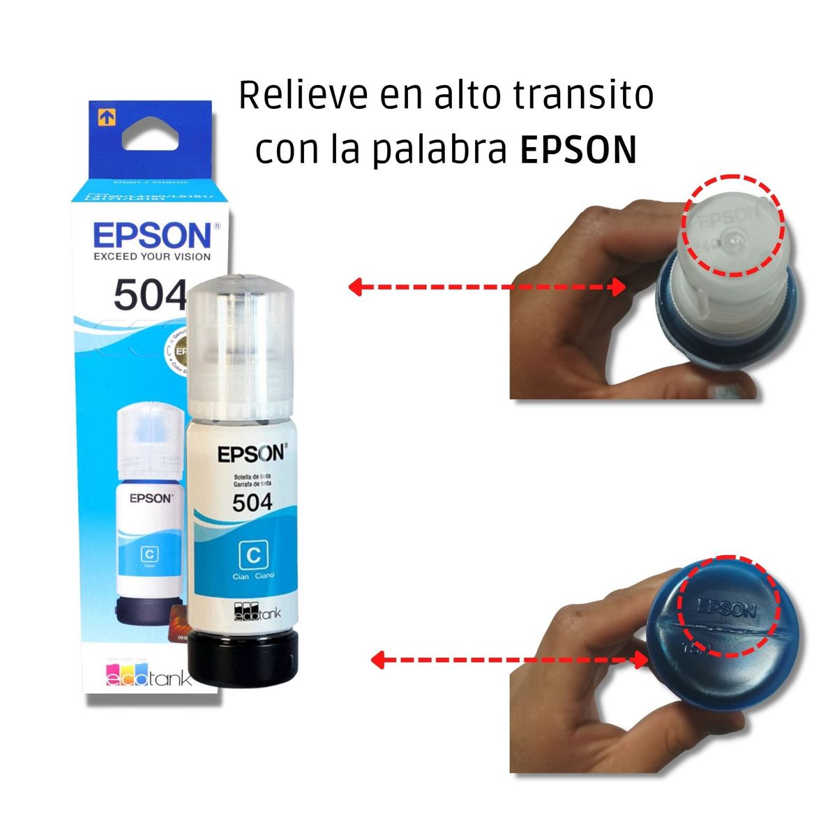 EPSON - KIT de TINTA EPSON T544 ORIGINALES serie L3110 L1110 L3150 L5190