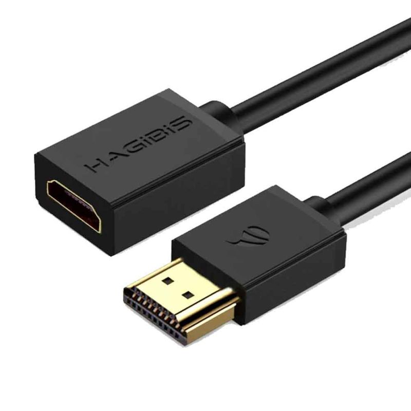 VARIOS - Cable Extensión HDMI 4K 3 Metros 2.0 PS4, Nintendo Switch, PC