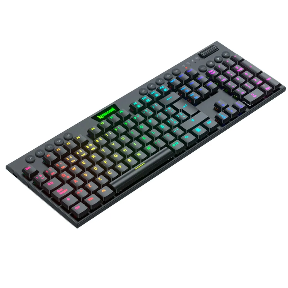 REDRAGON - Teclado Mecanico Bluetooth Redragon Horus K618 Switche Red