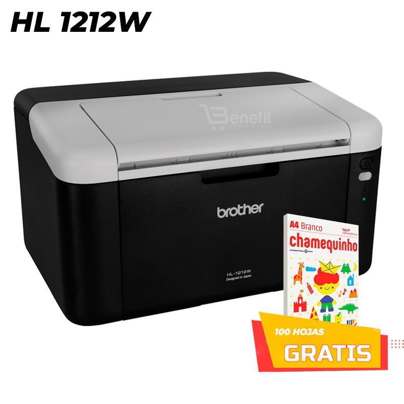 BROTHER - IMPRESORA LASER BROTHER Hl1212w MONOCROMATICA WIFI  USB