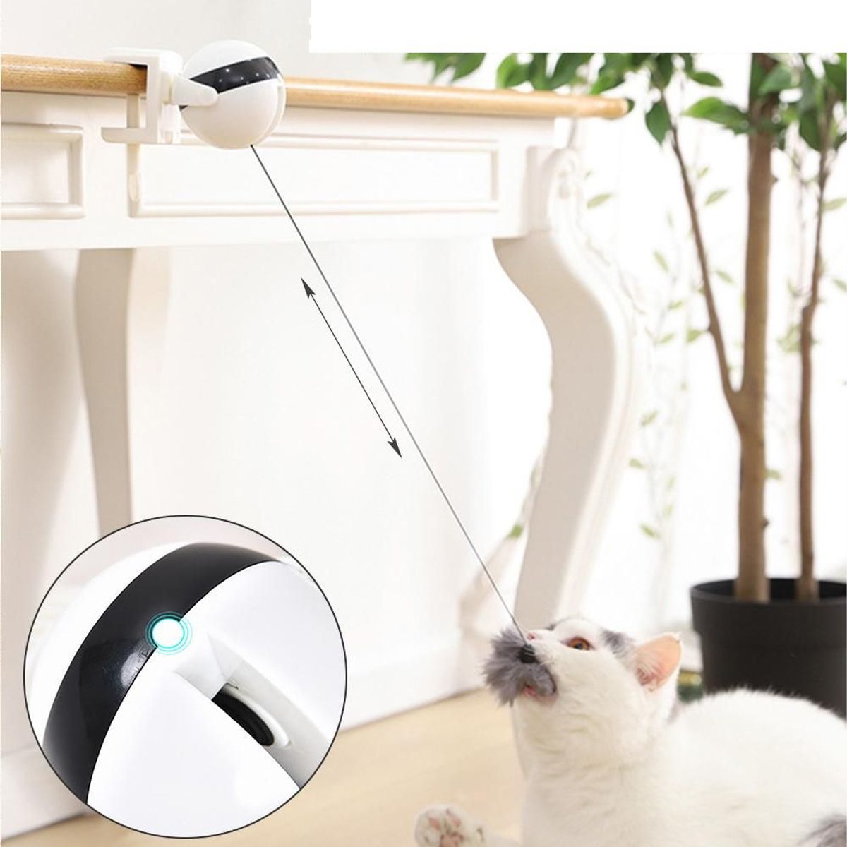 CAT - Juguete para Gato Yo Yo Levantamiento Eléctrico