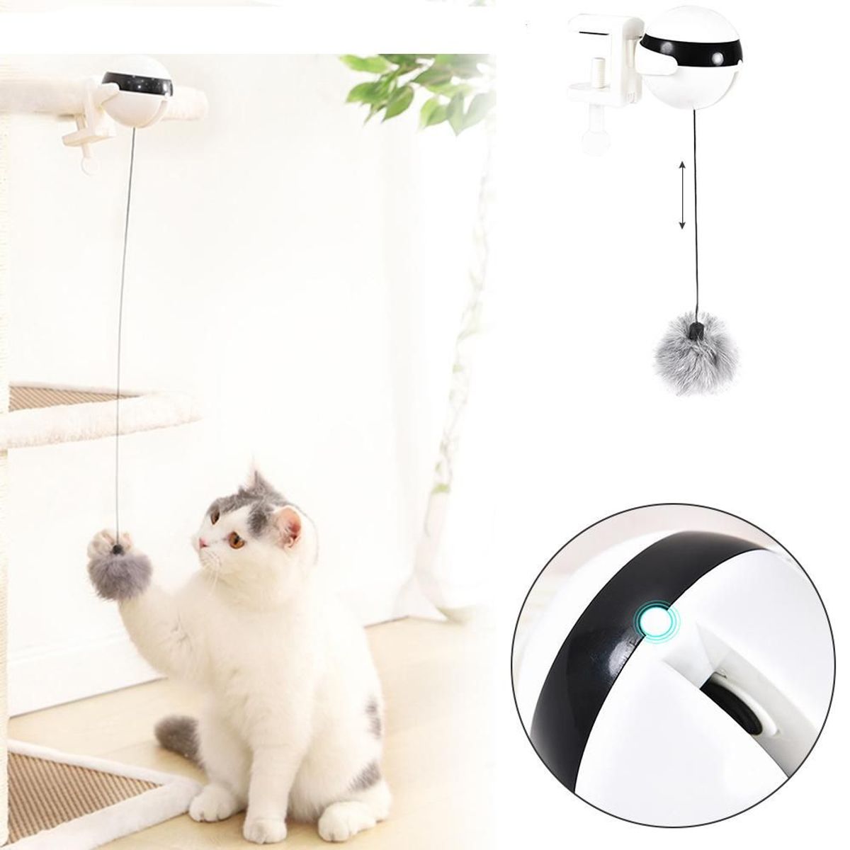 CAT - Juguete para Gato Yo Yo Levantamiento Eléctrico
