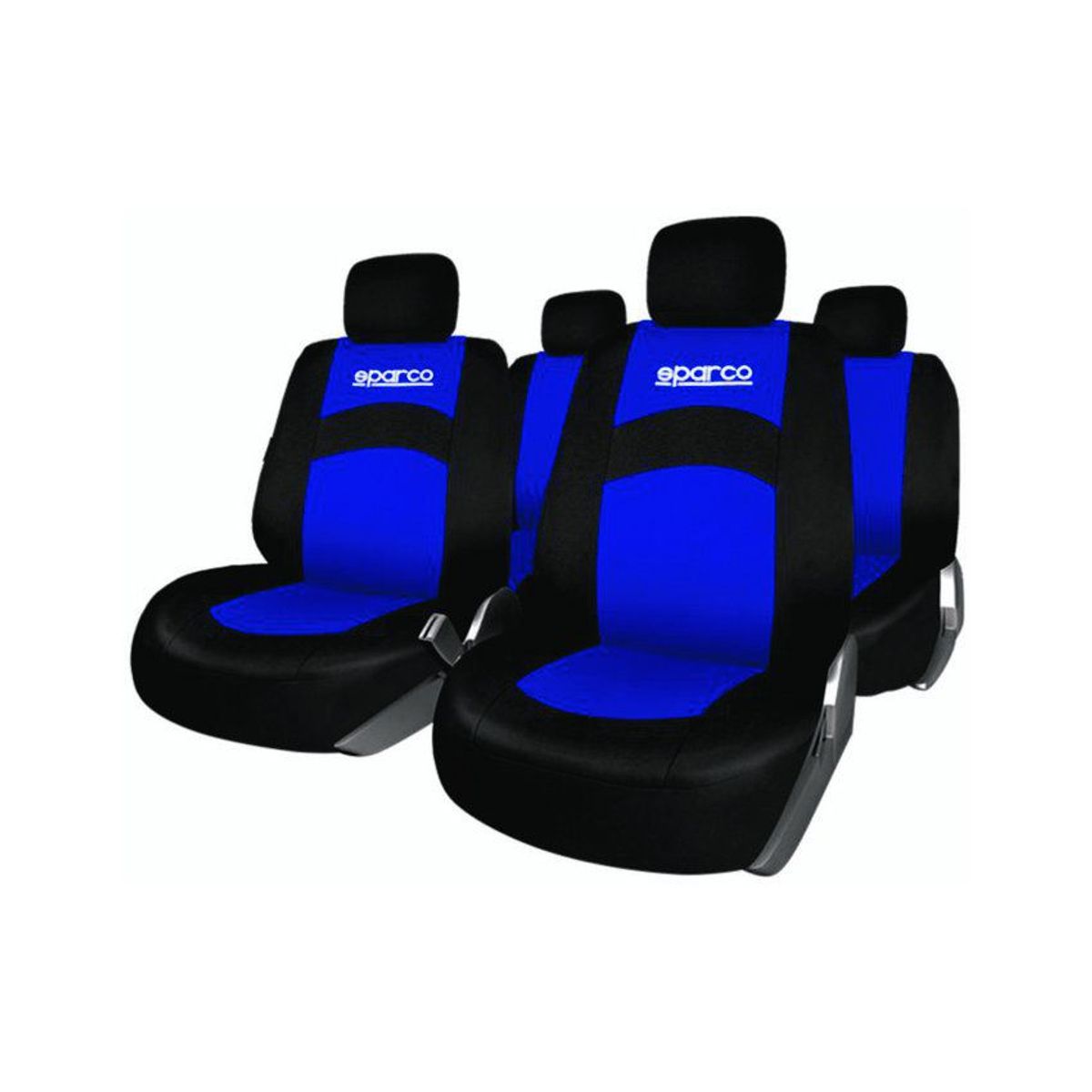 SPARCO - Set de fundas cubre asiento sparco sps402bl negro - azul