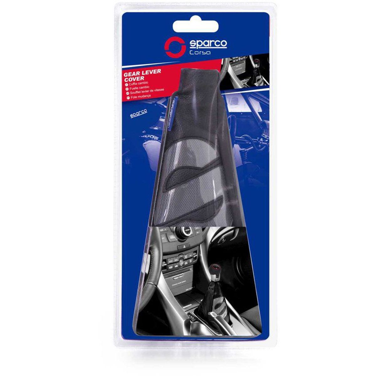 SPARCO - Cubre palanca negro sparco opc07070001