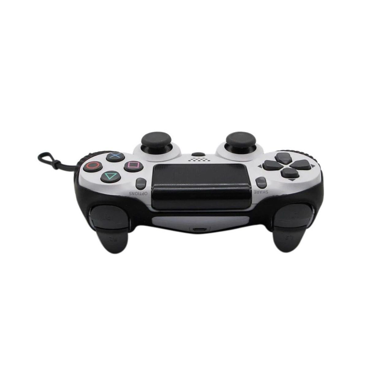 VARIOS - Funda para Mando PS4 con Sujetador DualShock 4 Negro