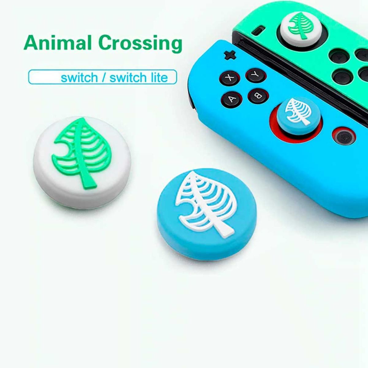 VARIOS - Funda para JoyCons y 2 Grips Nintendo Switch Protector Animal Crossing