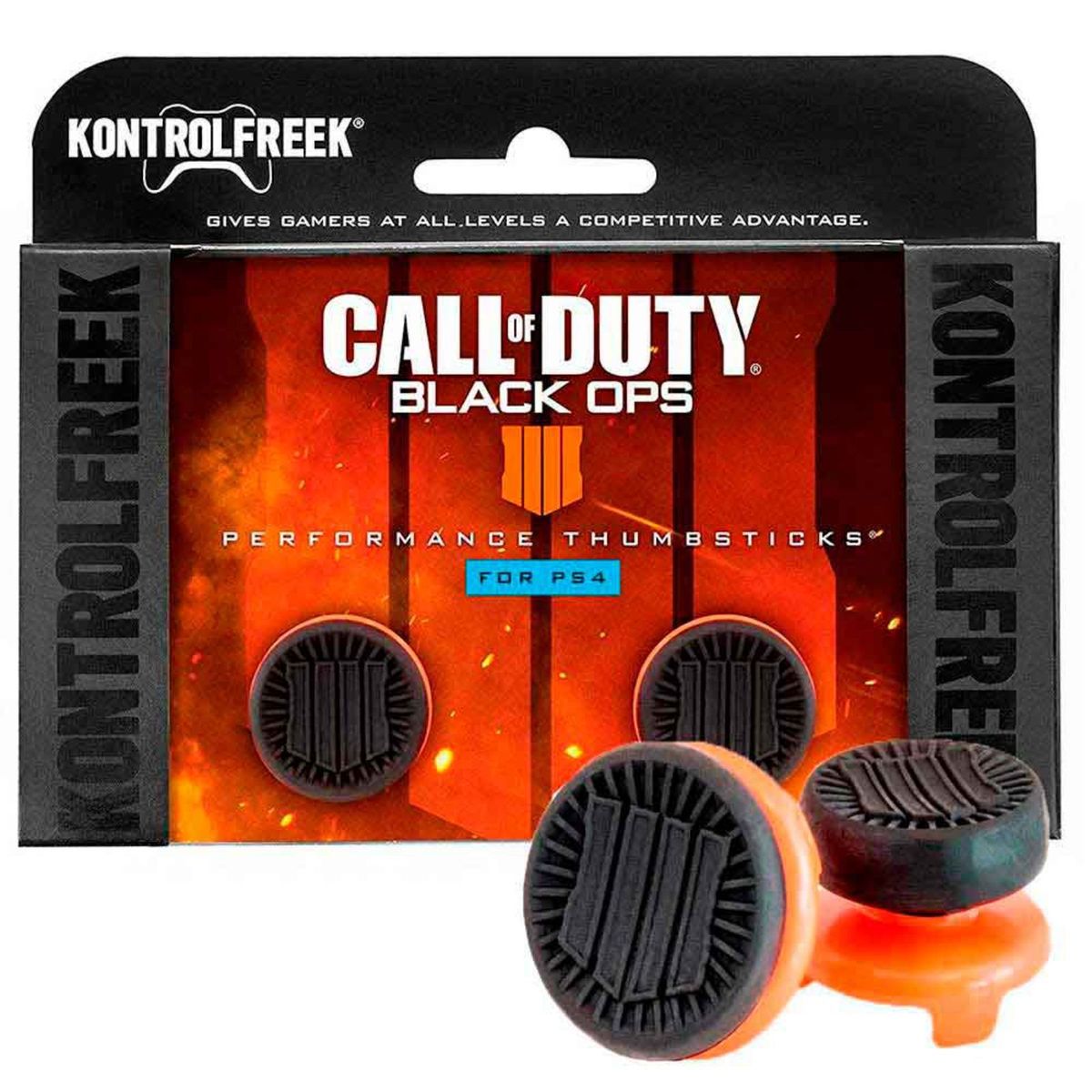 KONTROLFREEK - KontrolFreek Call Of Duty para Mando PS4 PS5 FpsFreek Grips Negro