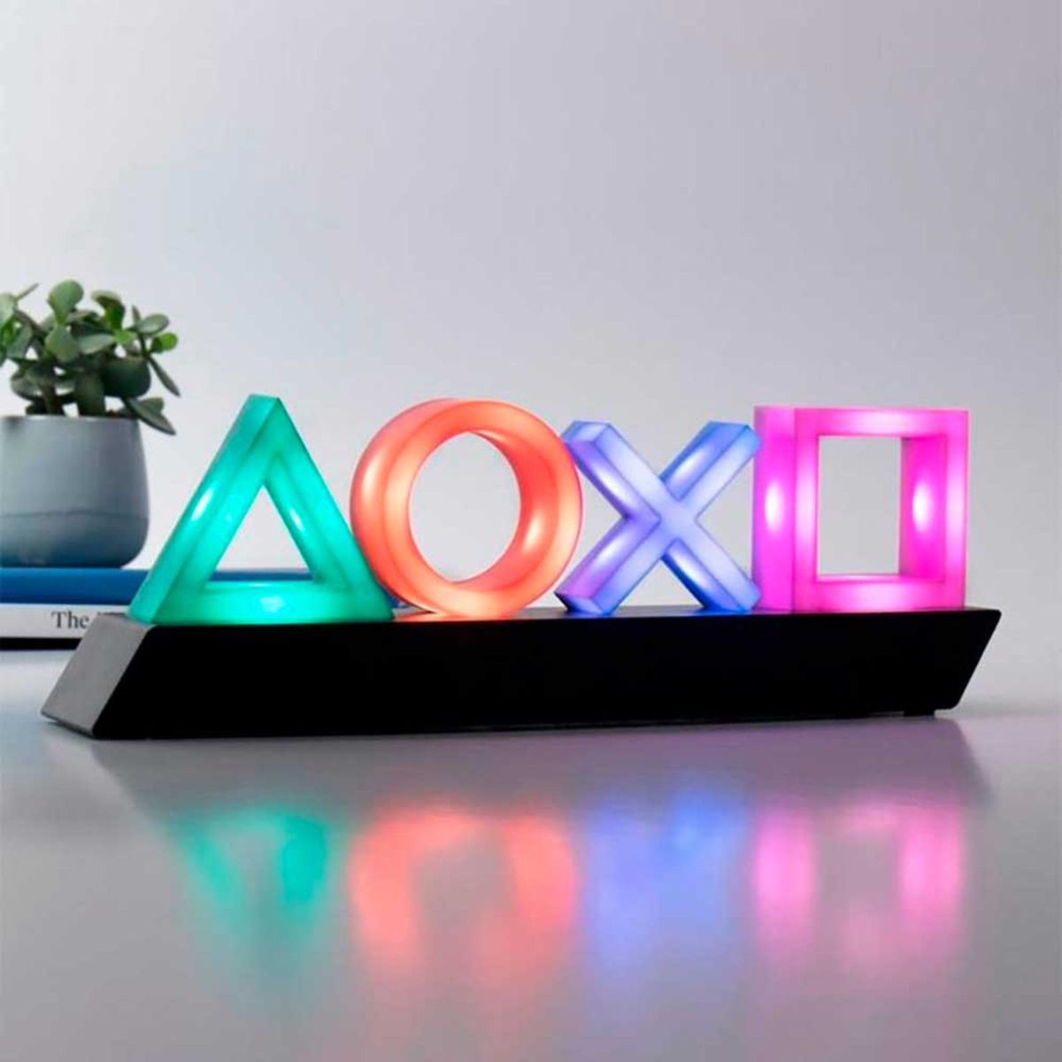 VARIOS - Lámpara PlayStation Luces de Íconos Gamer