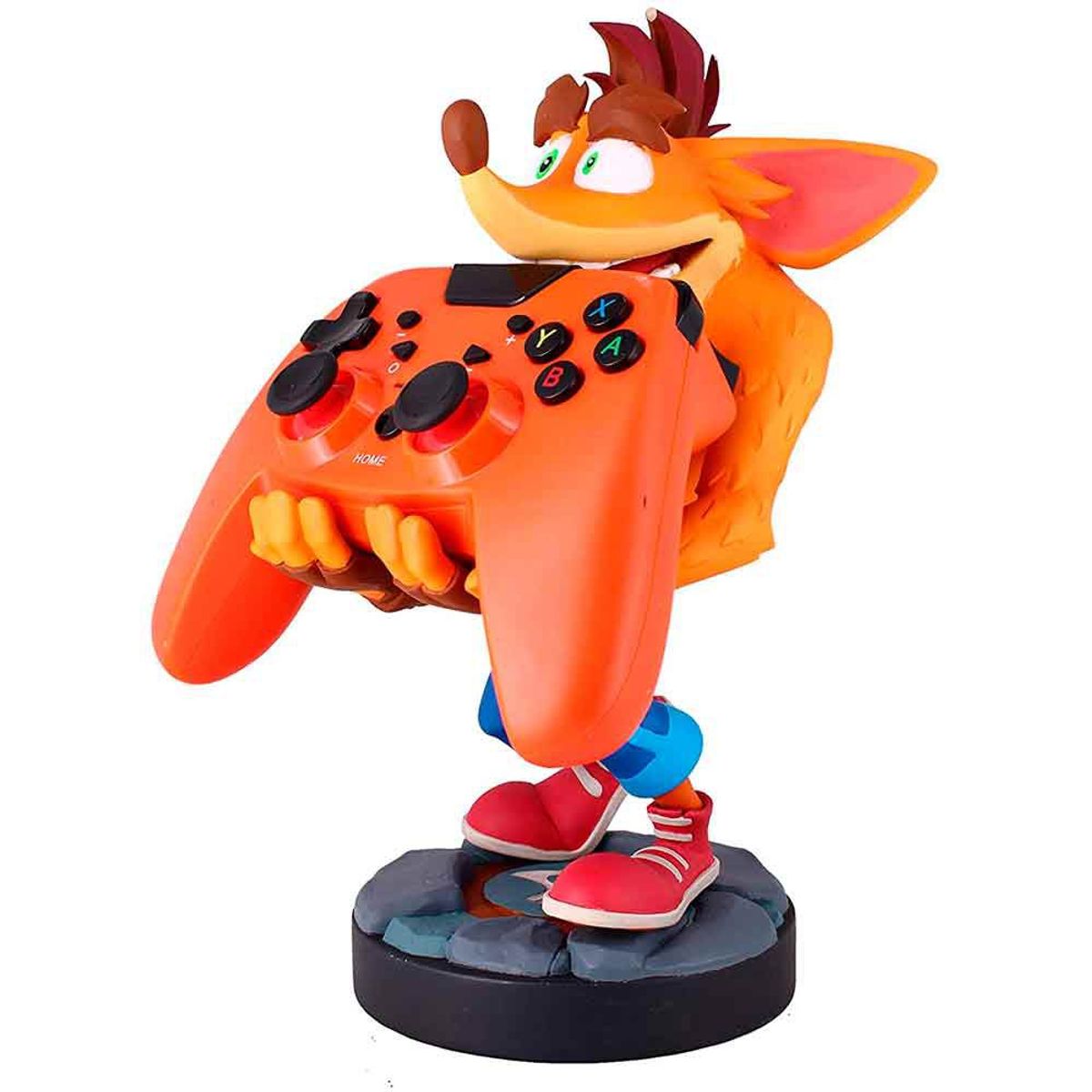 VARIOS - Figura Crash Bandicoot Cable Guys Soporte 20cm