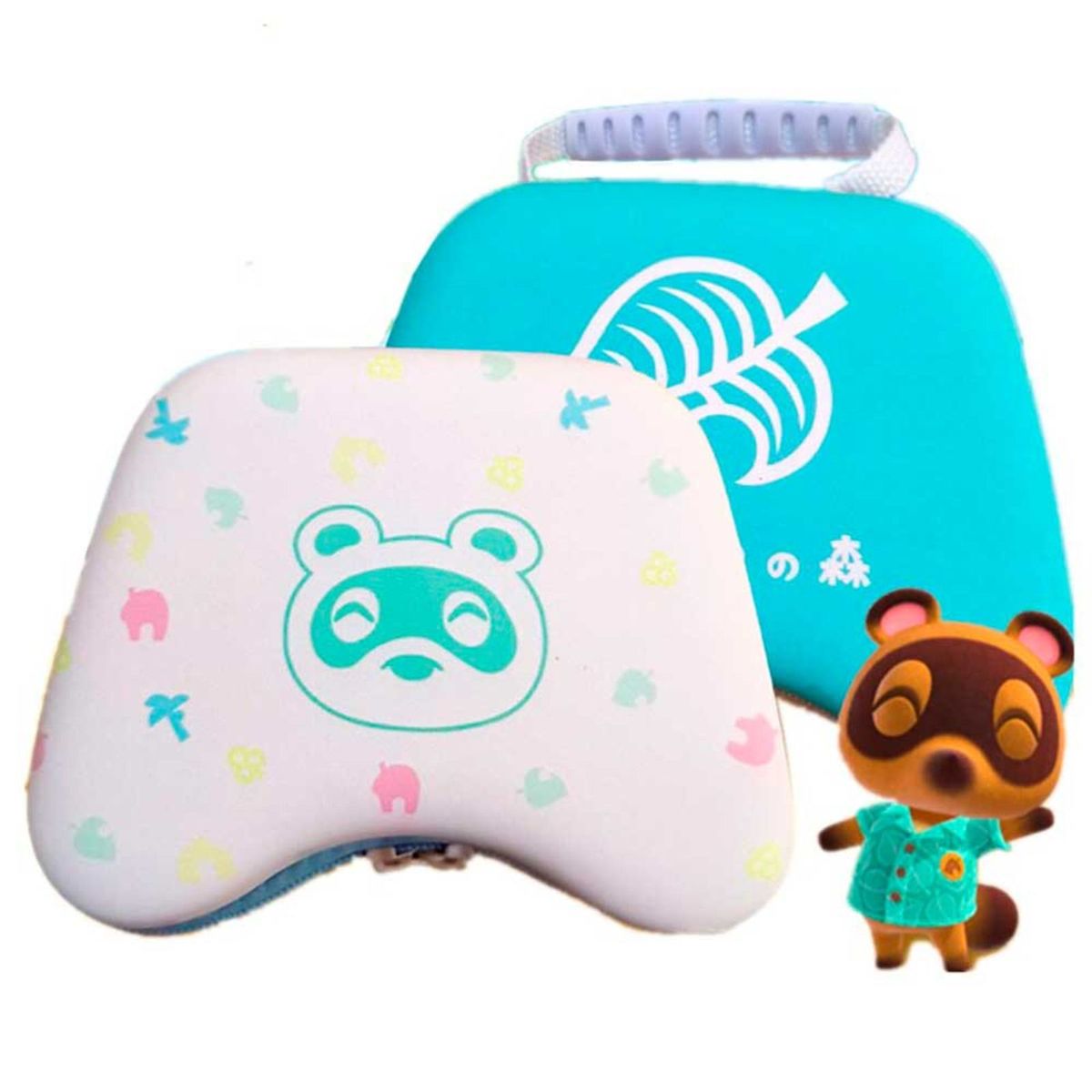 VARIOS - Estuche para Mandos de Nintendo Switch Animal Crossing