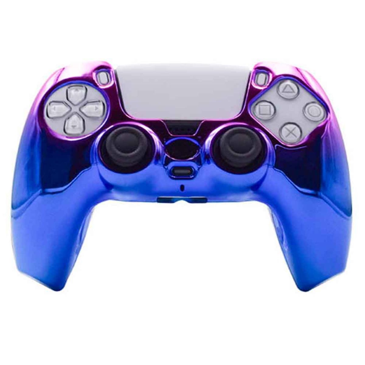 VARIOS - Case para Mando PS5 Dualsense Protector Rígido Azul con Morado