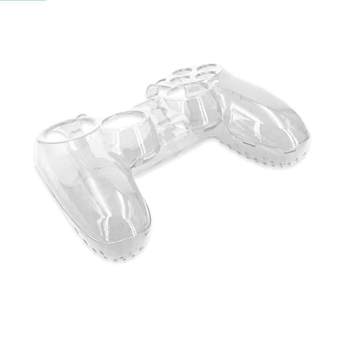 VARIOS - Case para Mando PS4 Rígido Transparente Dualshock 4 Anticaídas