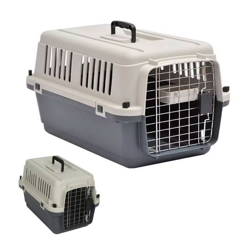 GENERICO - Kennel Transportador Jaula L60 Perros Medianos