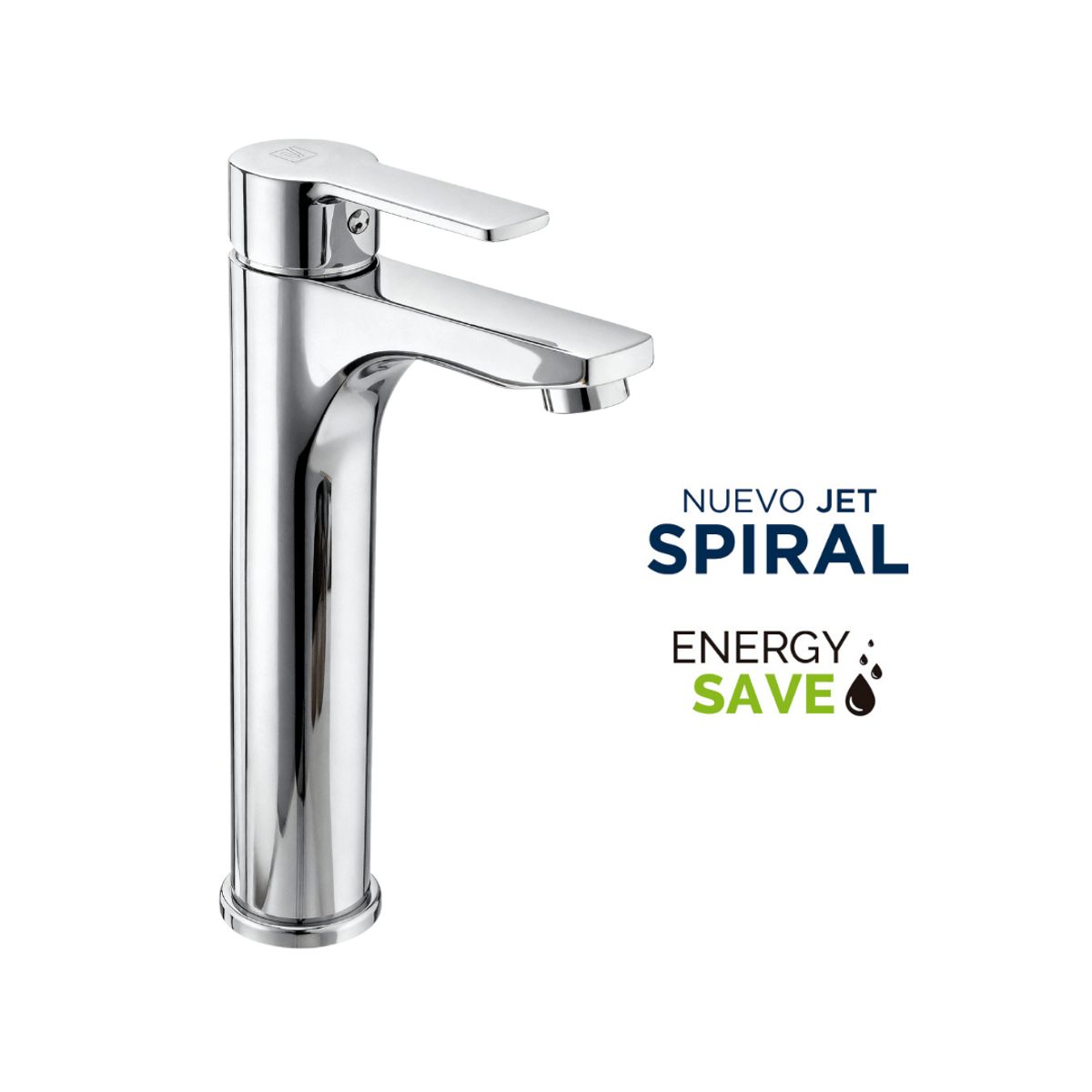 VAINSA - Monocomando Para Lavatorio Alta Artic Hecho En Bronce Vainsa