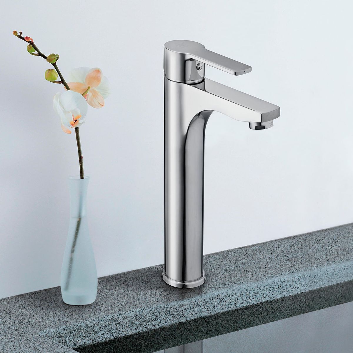 VAINSA - Monocomando Para Lavatorio Alta Artic Hecho En Bronce Vainsa