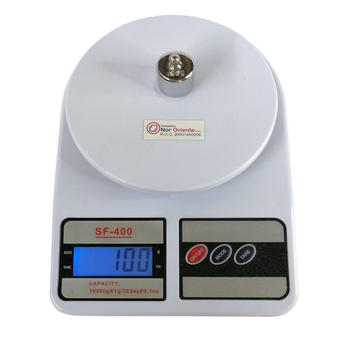 GENERICO - Balanza Digital 1gr a 10kg con luz Gramera DE cocina