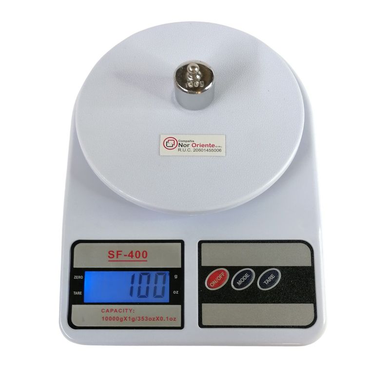 GENERICO - Balanza Digital 1gr a 10kg con luz Gramera DE cocina