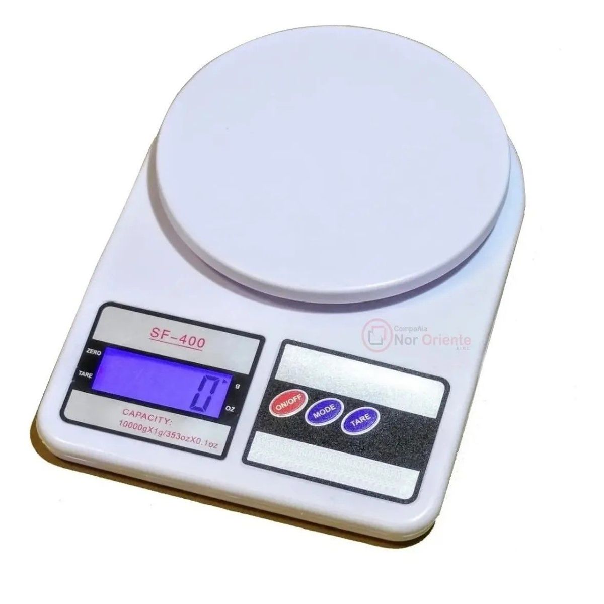 GENERICO - Balanza Digital 1gr a 10kg con luz Gramera DE cocina