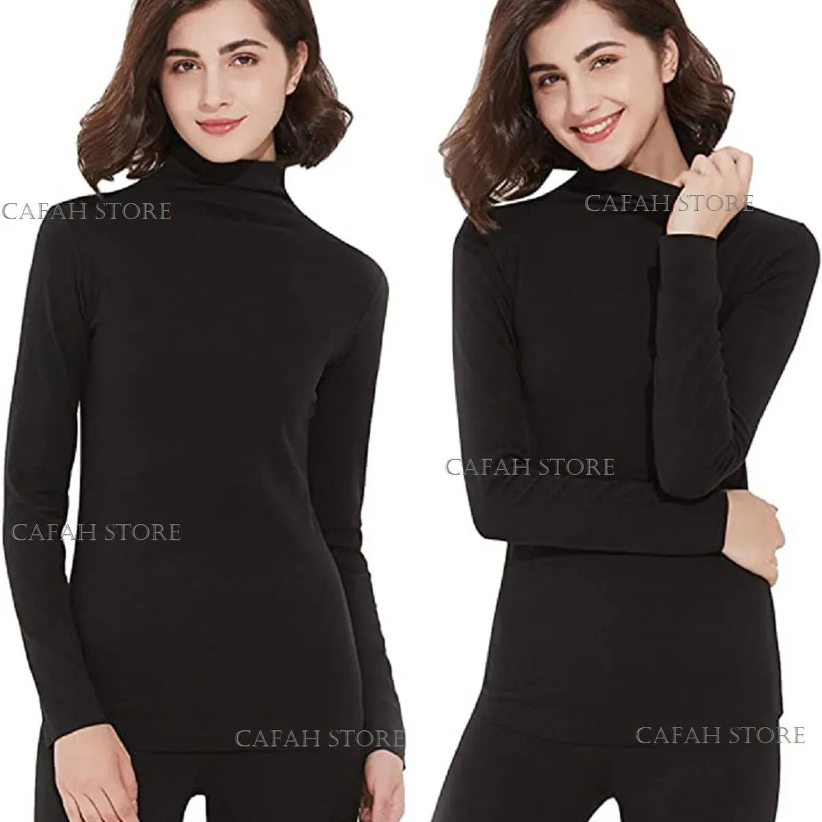 GENERICO - POLO MUJER CALENTADOR TERMICO CUELLO ALTO CEÑIDO MICROPOLAR VIAJE MINA