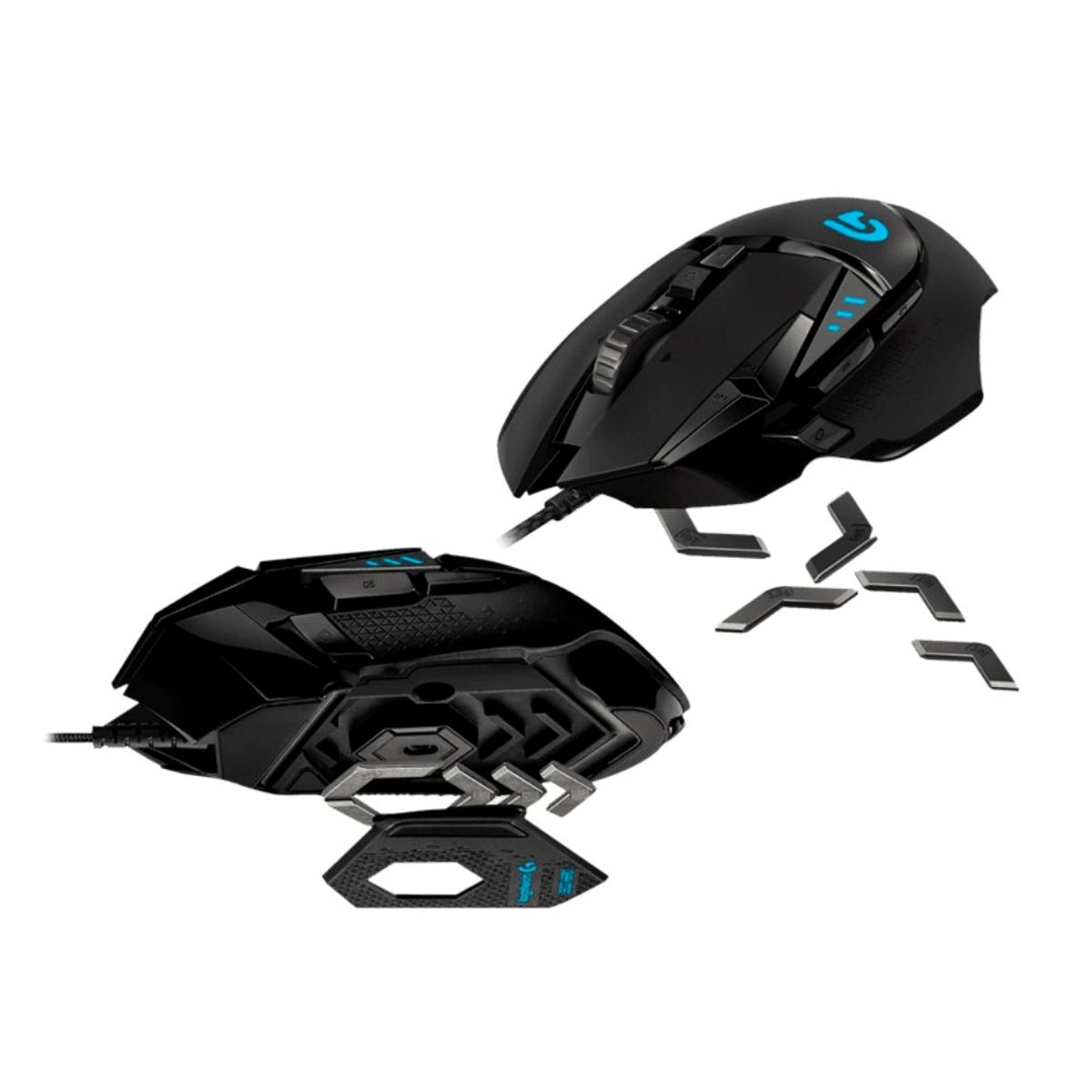 LOGITECH - Mouse Gamer Logitech G502 Hero RGB 11 Botones 25K DPI