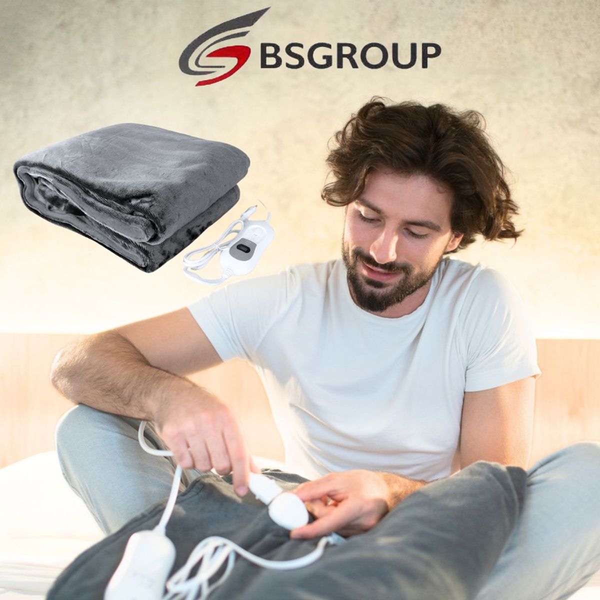 GENERICO - Frazada Térmica Segura para Personas Hipotérmicas 180x130cm BS Group