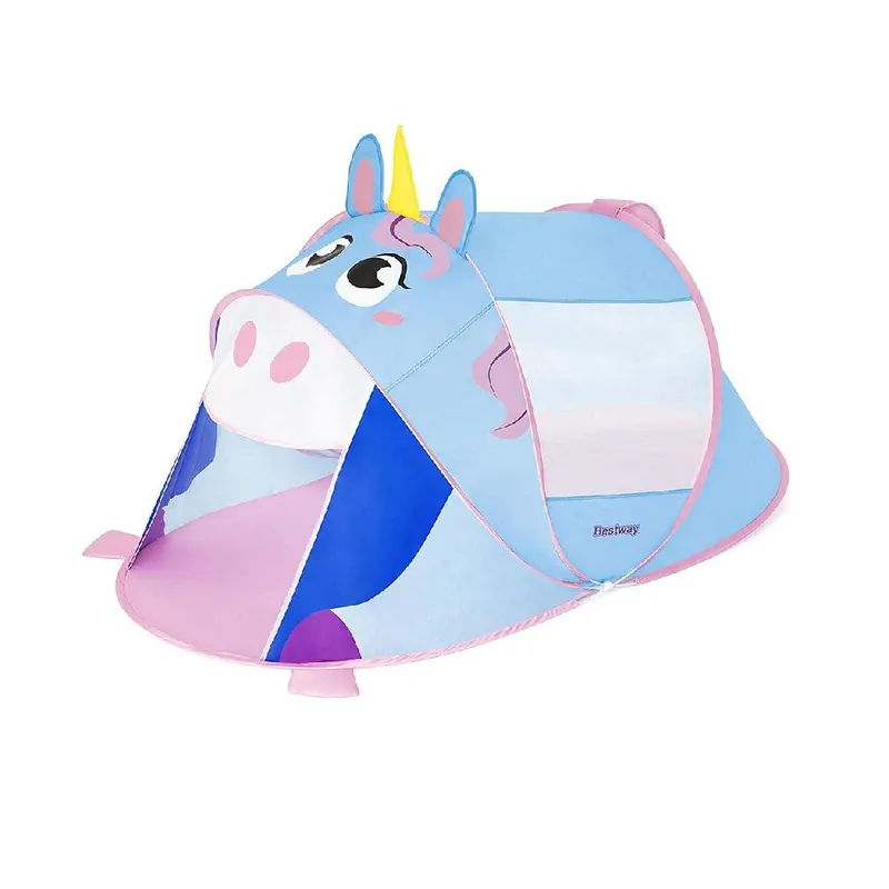 BESTWAY - Casita de acampar Infantil unicornio - Bestway