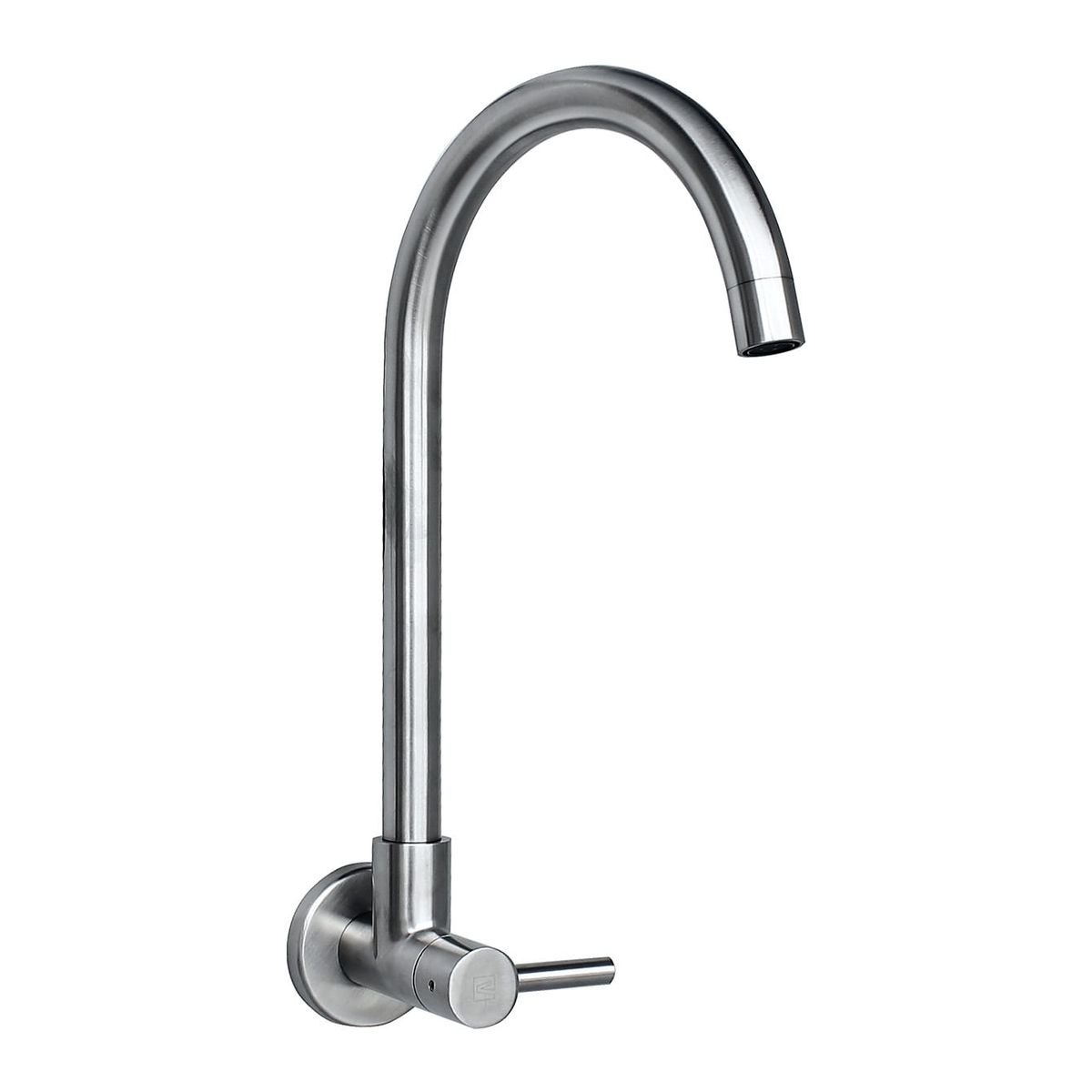 VAINSA - Llave para lavadero a la pared en acero inox Vainsa