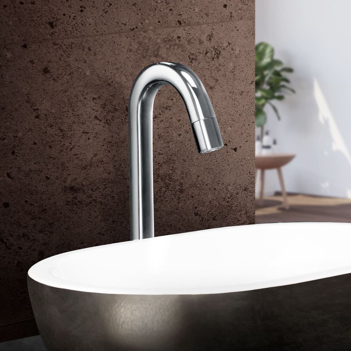 VAINSA - Llave para lavatorio alta glamour hecho en bronce Vainsa